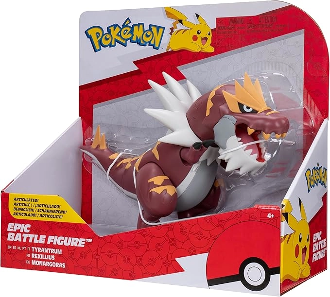 Jazwares: Pokémon Tyrantrum - Epic Battle Figure 28cm