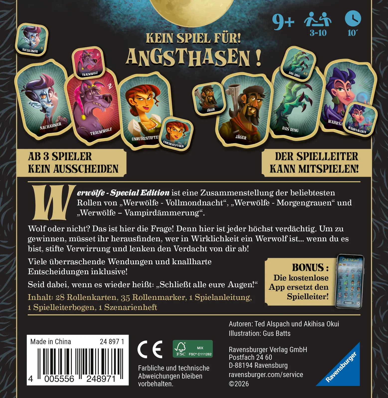 Ravensburger | Special Edition | Werwölfe