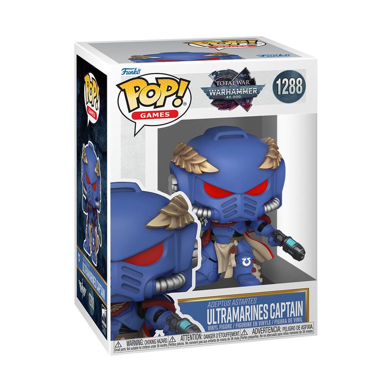 Pop! Vinyl | Ultramarines Captain | Warhammer