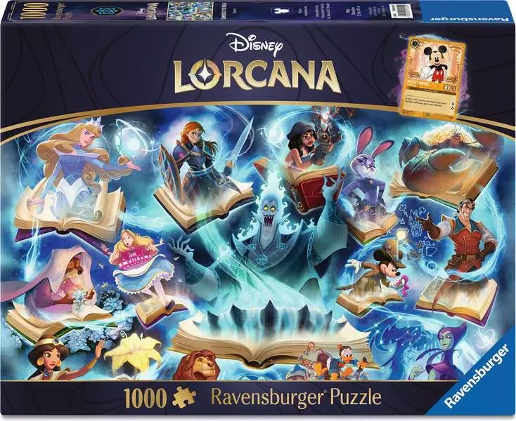 Ravensburger | Disney Lorcana Glimmers of the Realm Sapphire | 1000 Teile Puzzle