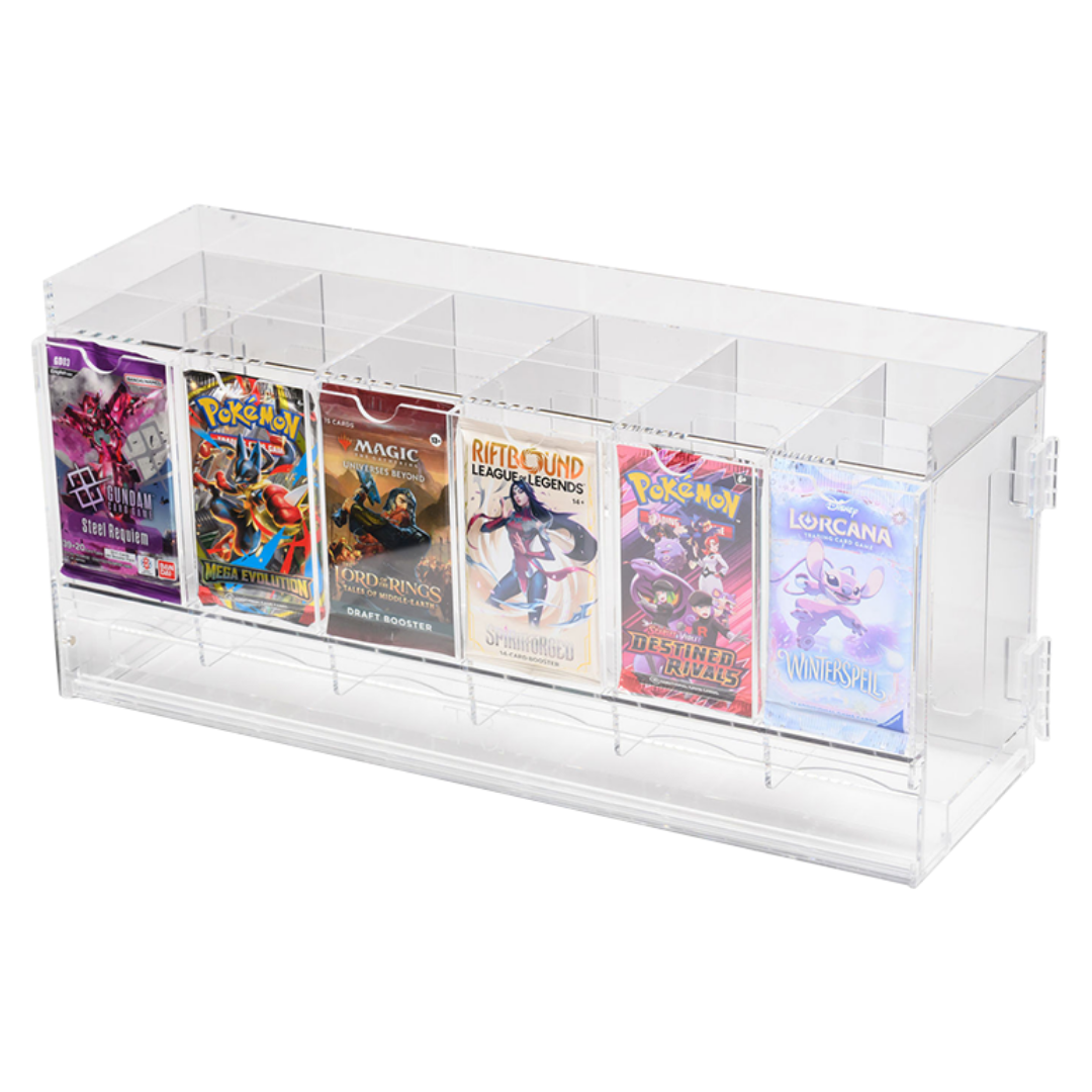 The Acrylic Box | 6-Slot Pack Dispenser | Acryl Dispenser