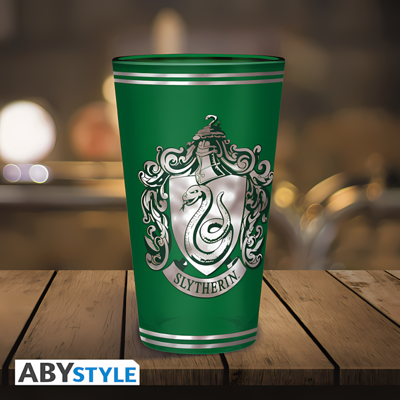 Harry Potter | Slytherin | Premium Large Glass (400ml)