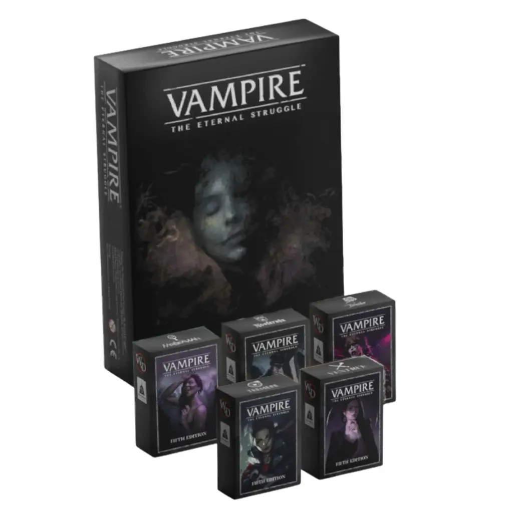 Black Chantry Produc: Vampire TES 5th Ed Starter Set - Card Games