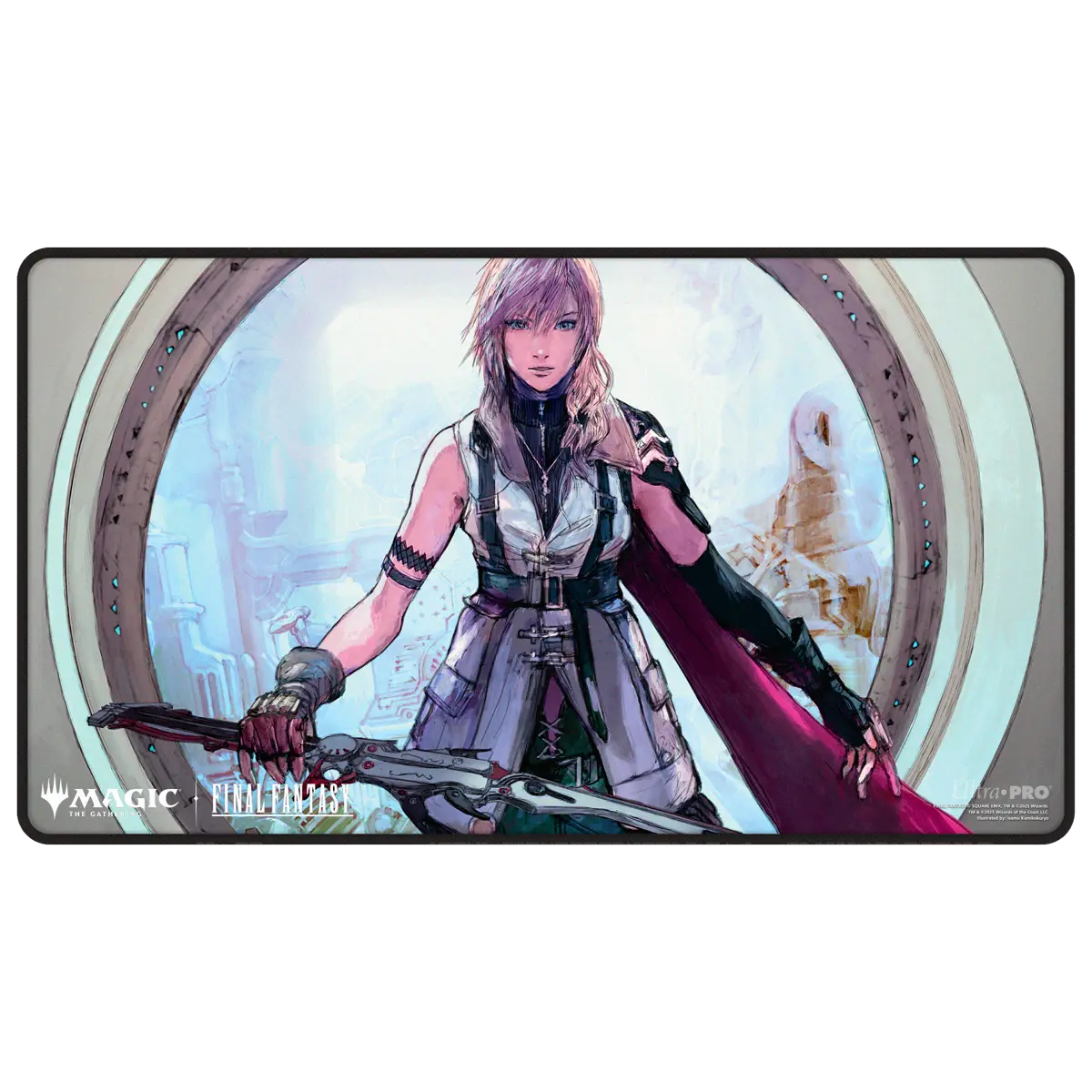 Magic: The Gathering - Final Fantasy (TM) - Black Stitched Playmat Premium W