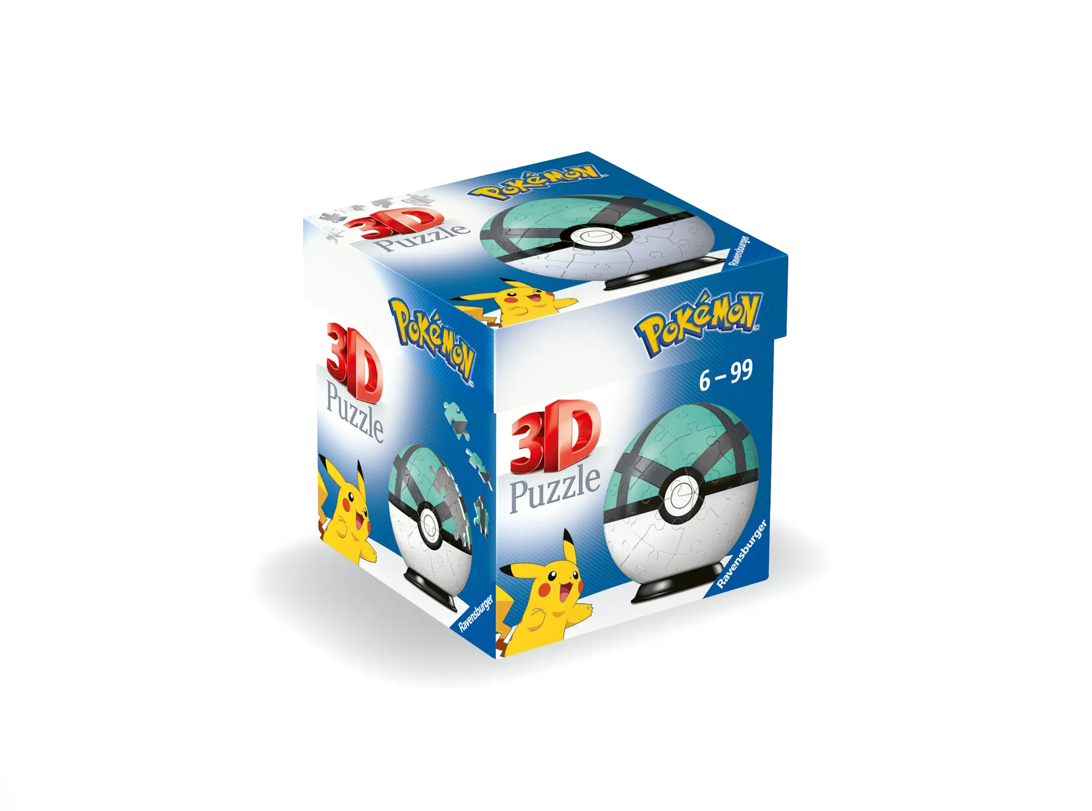 Ravensburger | Pokémon Netzball-Ball | 3D Puzzle