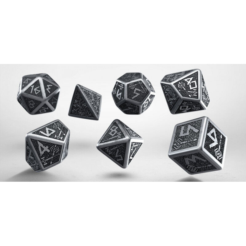 Q Workshop | Metal | Dwarven Dice Set