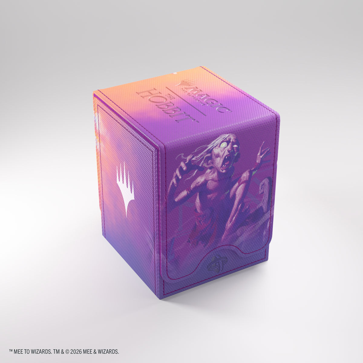 Gamegenic | MTG: The Hobbit - Gollum, Riddle Master / The Lonely Mountain | Squire 80+ XL Deckbox