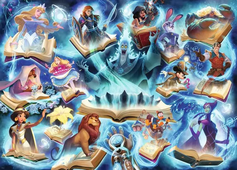 Ravensburger | Disney Lorcana Glimmers of the Realm Sapphire | 1000 Teile Puzzle