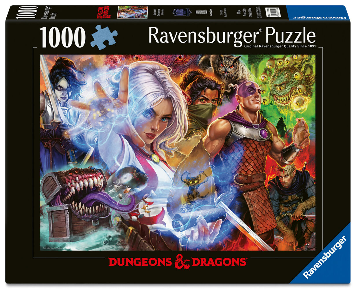 Ravensburger | Dungeongs & Dragons: Quest Accepted | 1000 Teile Puzzle