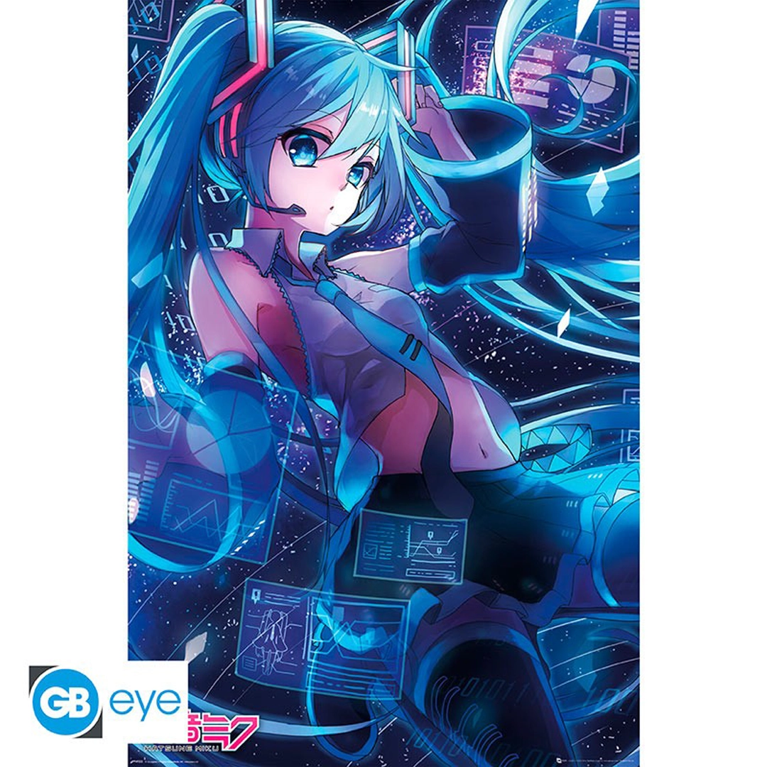 Abysse: Hatsune Miku - Maxi Poster (91,5 x 61cm) - Screen
