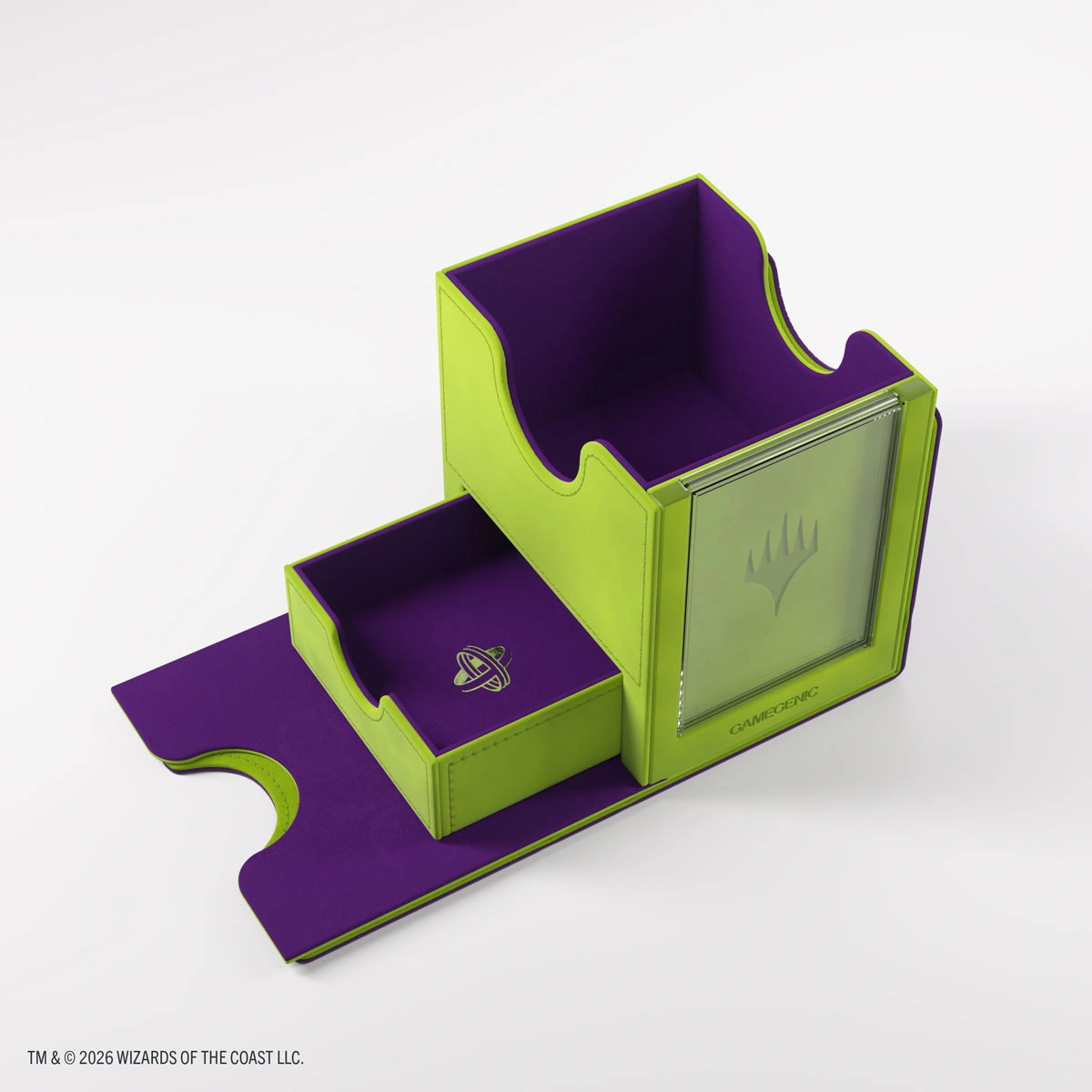 Gamegenic | Secrets of Strixhaven - Grün/Lila | Deckbox Sidekick Plus100+ XL
