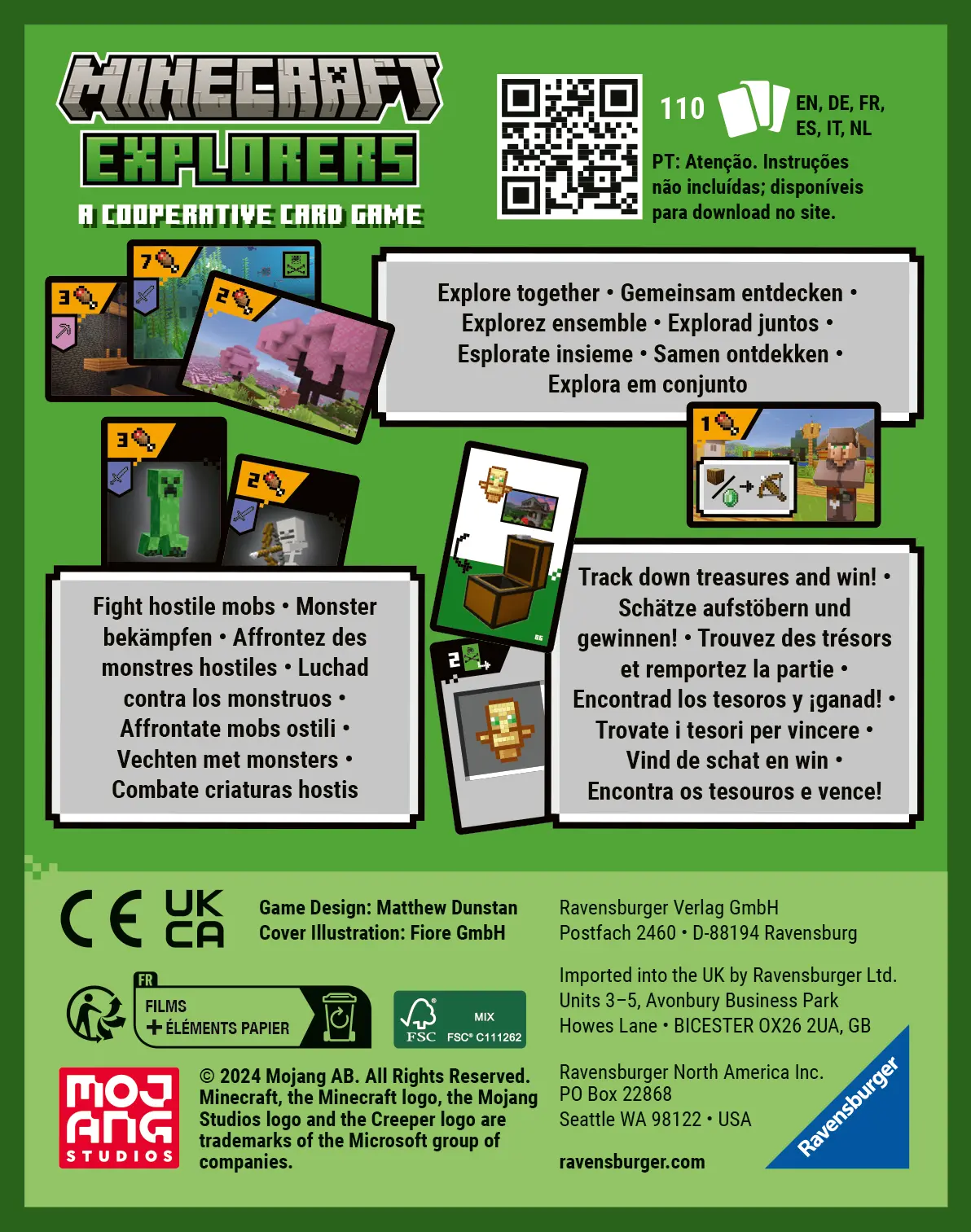 Ravensburger | Minecraft Explorers | Kartenspiel