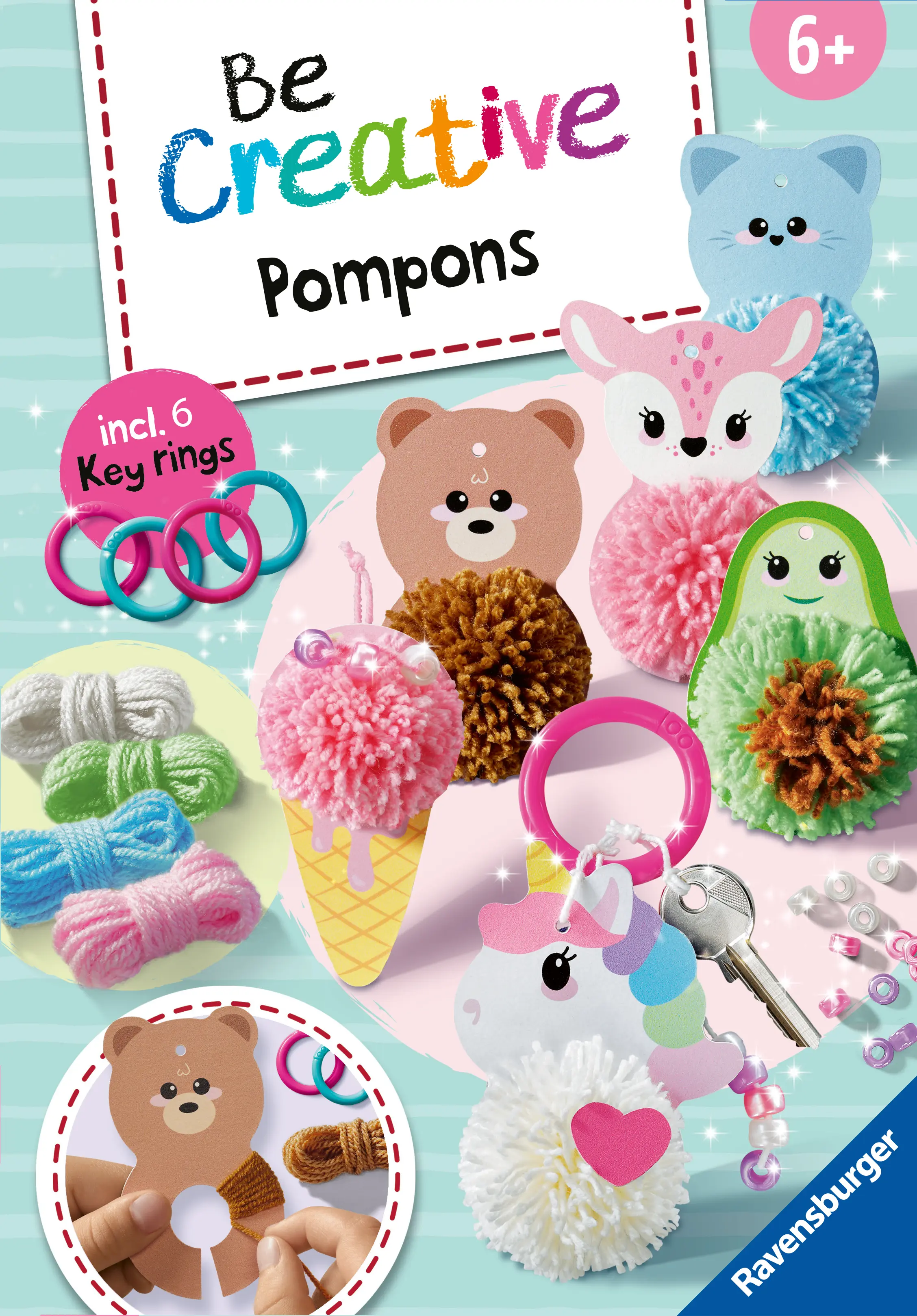 Ravensburger | Pompons Kawaii | BeCreativ Midi