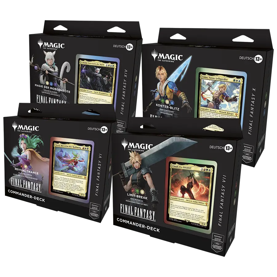 Magic: The Gathering | FINAL FANTASY | Commander-Decks (DE)