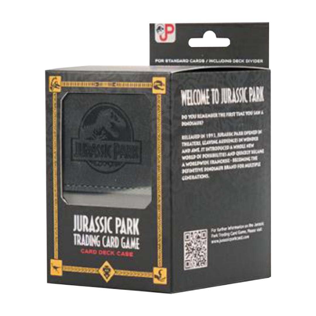 Jurassic Park TCG | Logo Leather | Deck Case