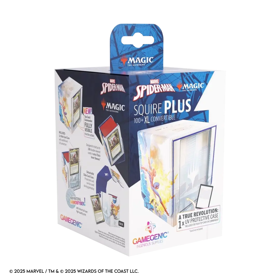 Gamegenic | Magic: The Gathering - Spider-Man / Green Goblin | Deckbox Art Squire Plus 100+ XL Convertible