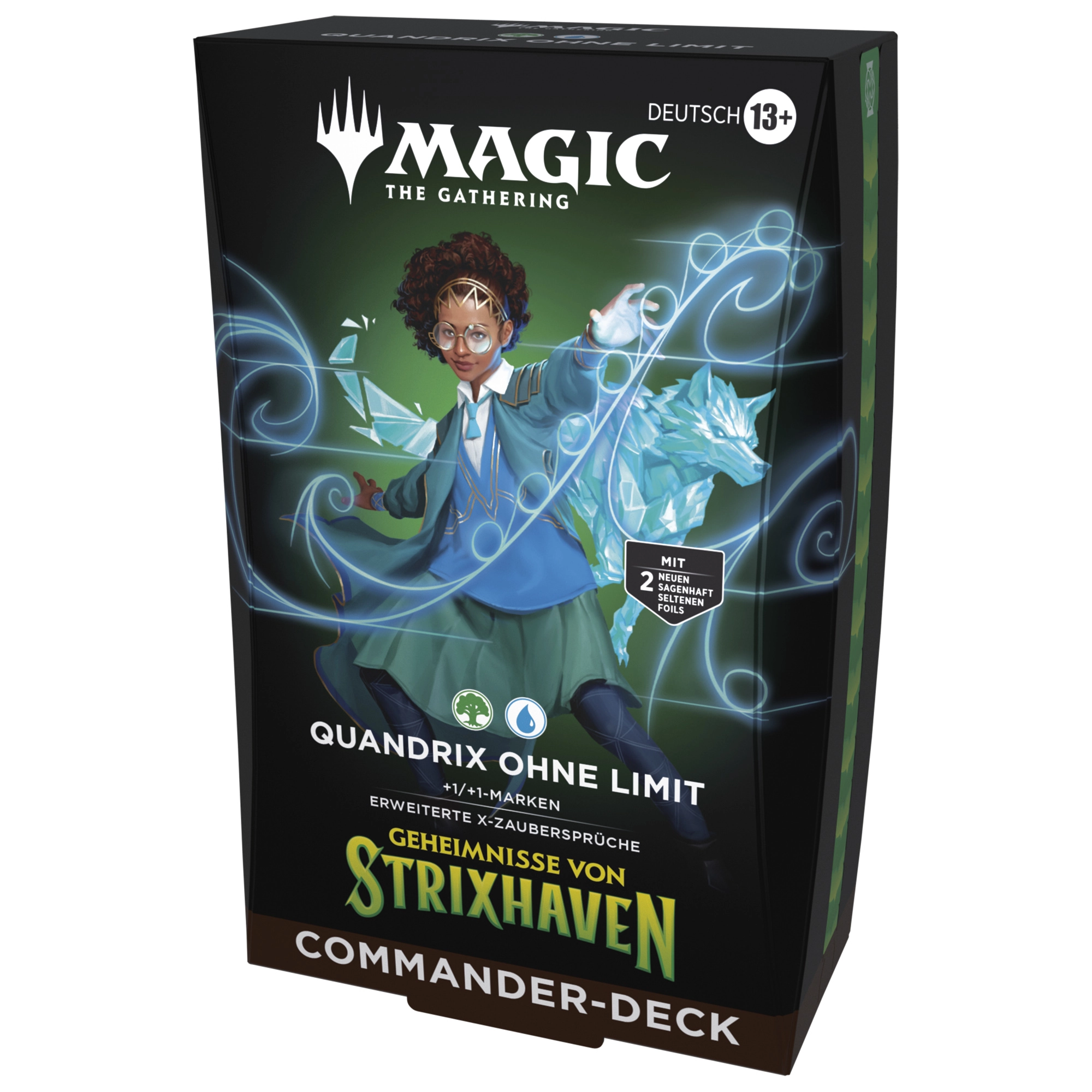Magic: The Gathering | Secrets of Strixhaven | Quandrix Unlimited - Commander Deck (DE)