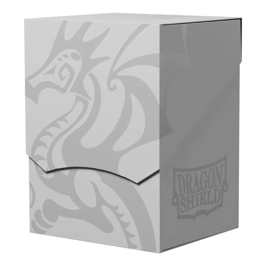 Dragon Shield: Deck Shell - Ashen White