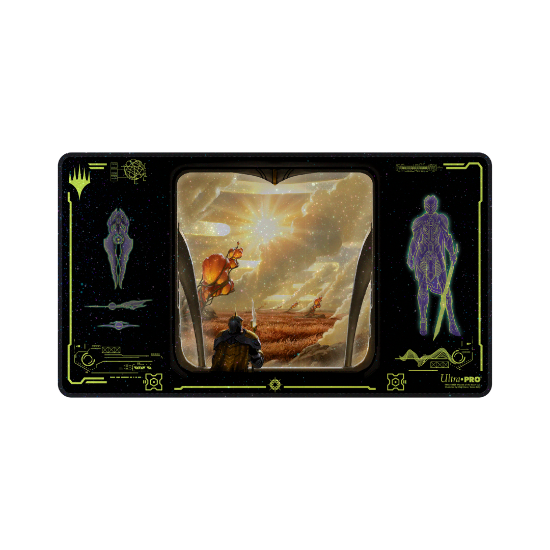 Ultra Pro - Edge of Eternities - Adagia, Windswept Bastion Holofoil - Playmat for Magic: The Gathering