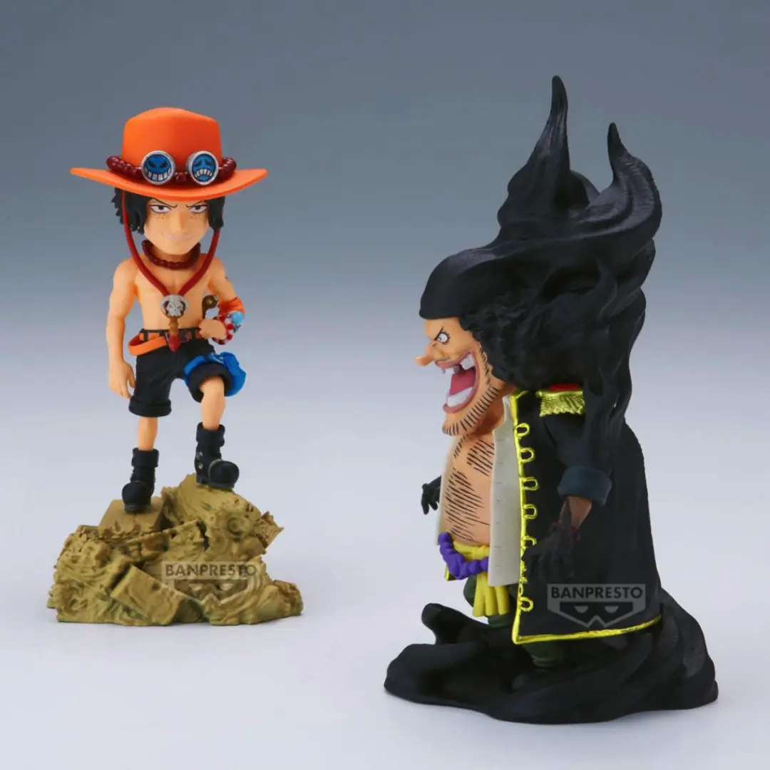 Banpresto | Portcas D. Ace VS Marshall D. Teach WCF Log Stories (8cm) | One Piece