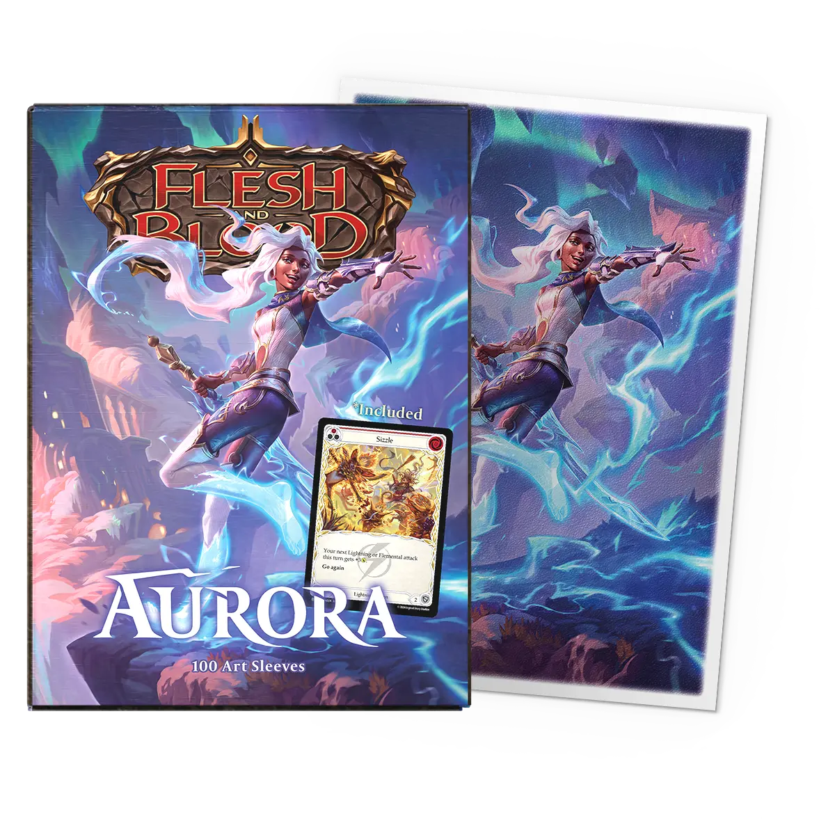Dragon Shield: Aurora - Matte Art Sleeves - Standard Size
