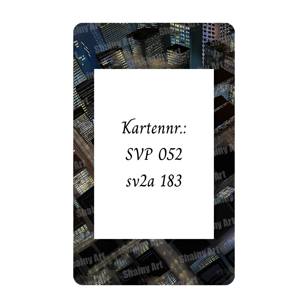 Blossom | Mewtu Promo | Extended Art Acryl Case für Pokémon