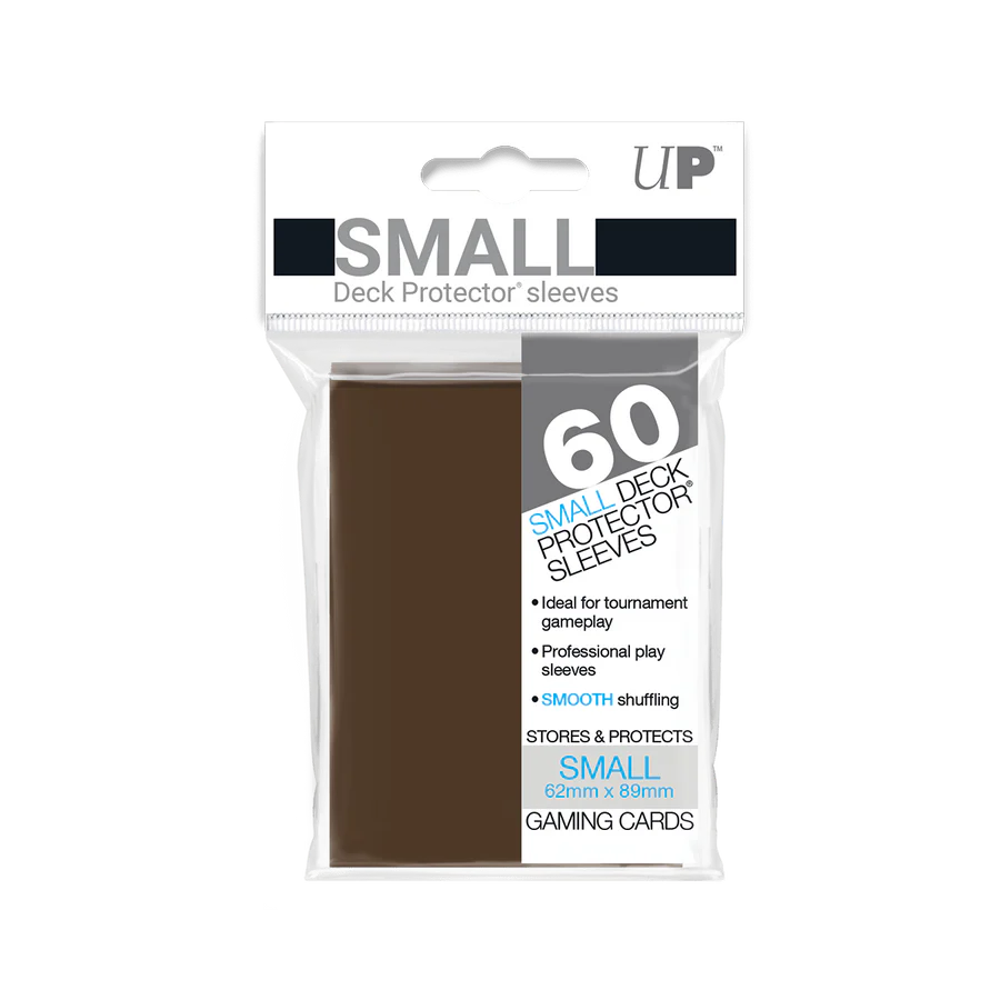Ultra Pro - Pro-Gloss Small Deck Protector Sleeves (60ct) Stil: Brown