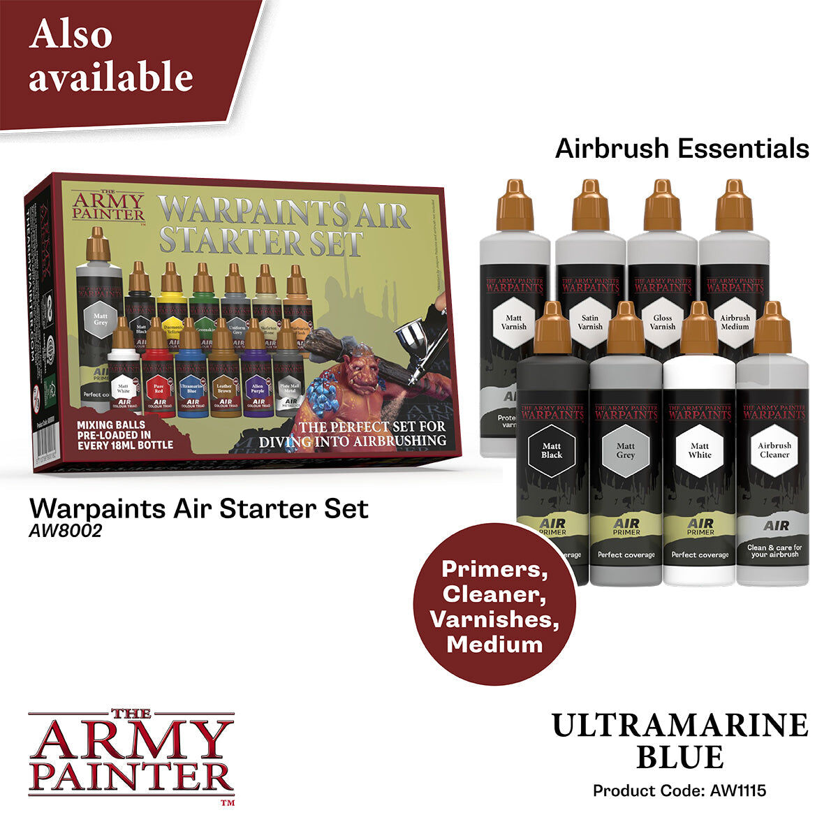 The Army Painter - Ultramarine Blue - Warpaints Air