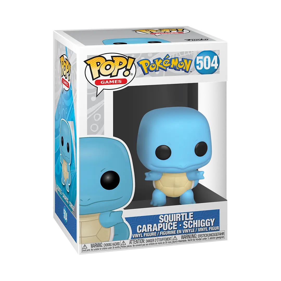 POP! Games: Squirtle - Pokémon