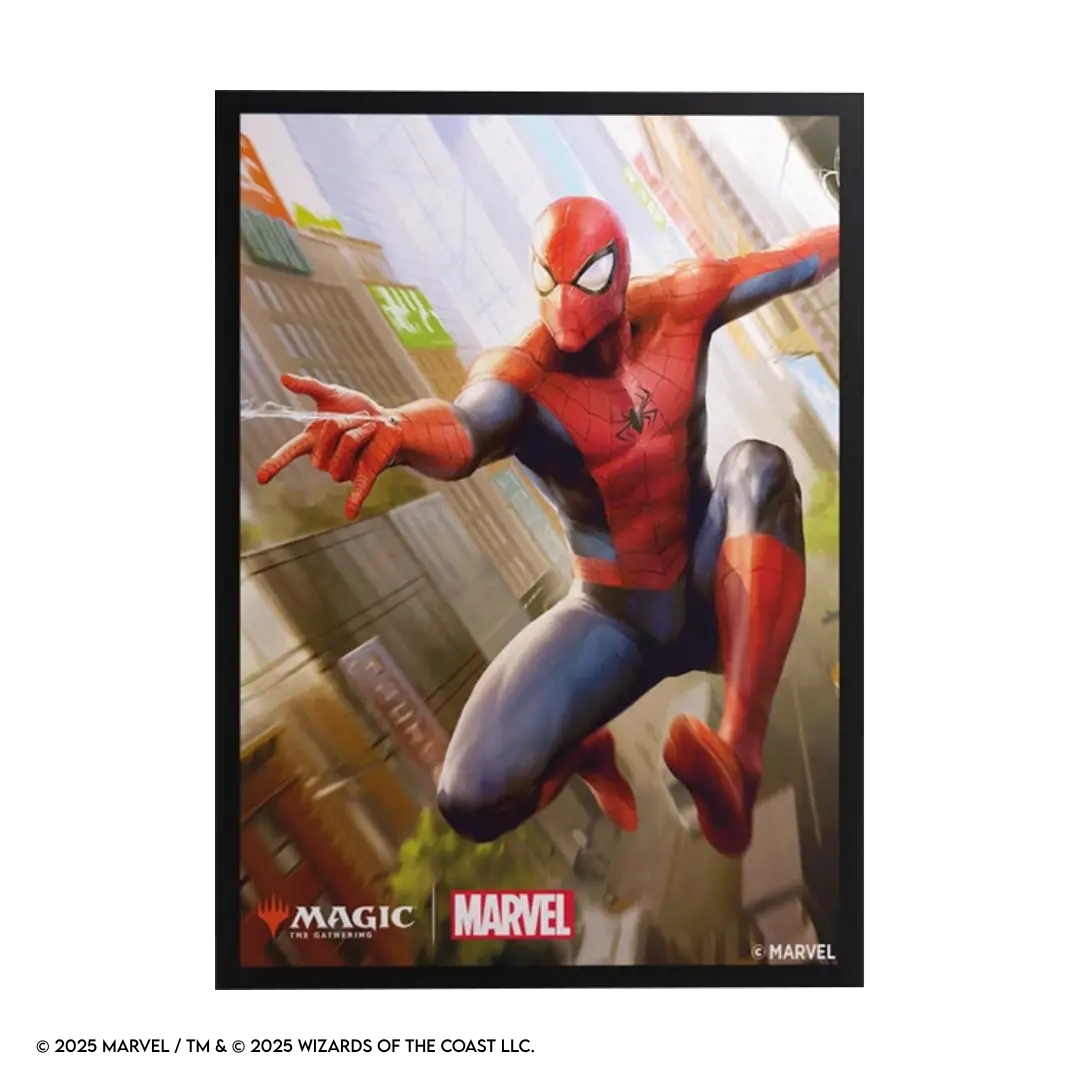 Gamegenic | Magic: The Gathering - Spider-Man / Spider-Man | Premium Art Sleeves (105 Stück)