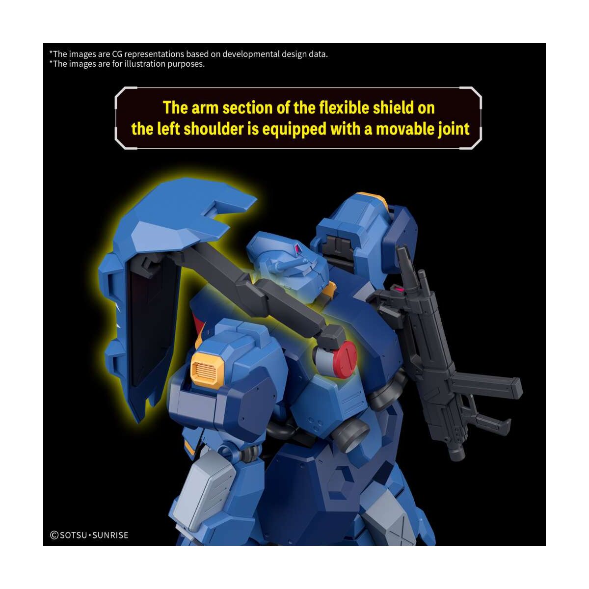 Bandai | HGUC FD-03-00 Gustav Karl Type-00 | Mobile Suit Gundam Hathaway (1/144)