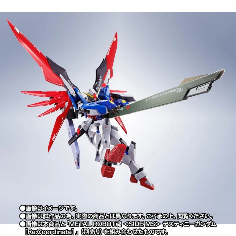 Tamashii Nations | Wing of Light & Effect Set For Destiny Gundam (Re: Coordinate) Metal Robot Spirits (40cm) | Gundam