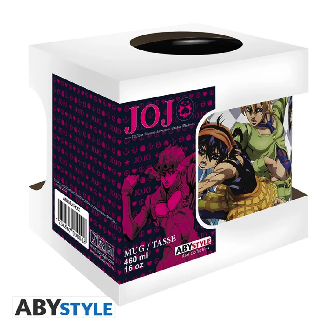 Abysse: JOJO's Bizarre Adventure - Golden Wind Mug (460ml)