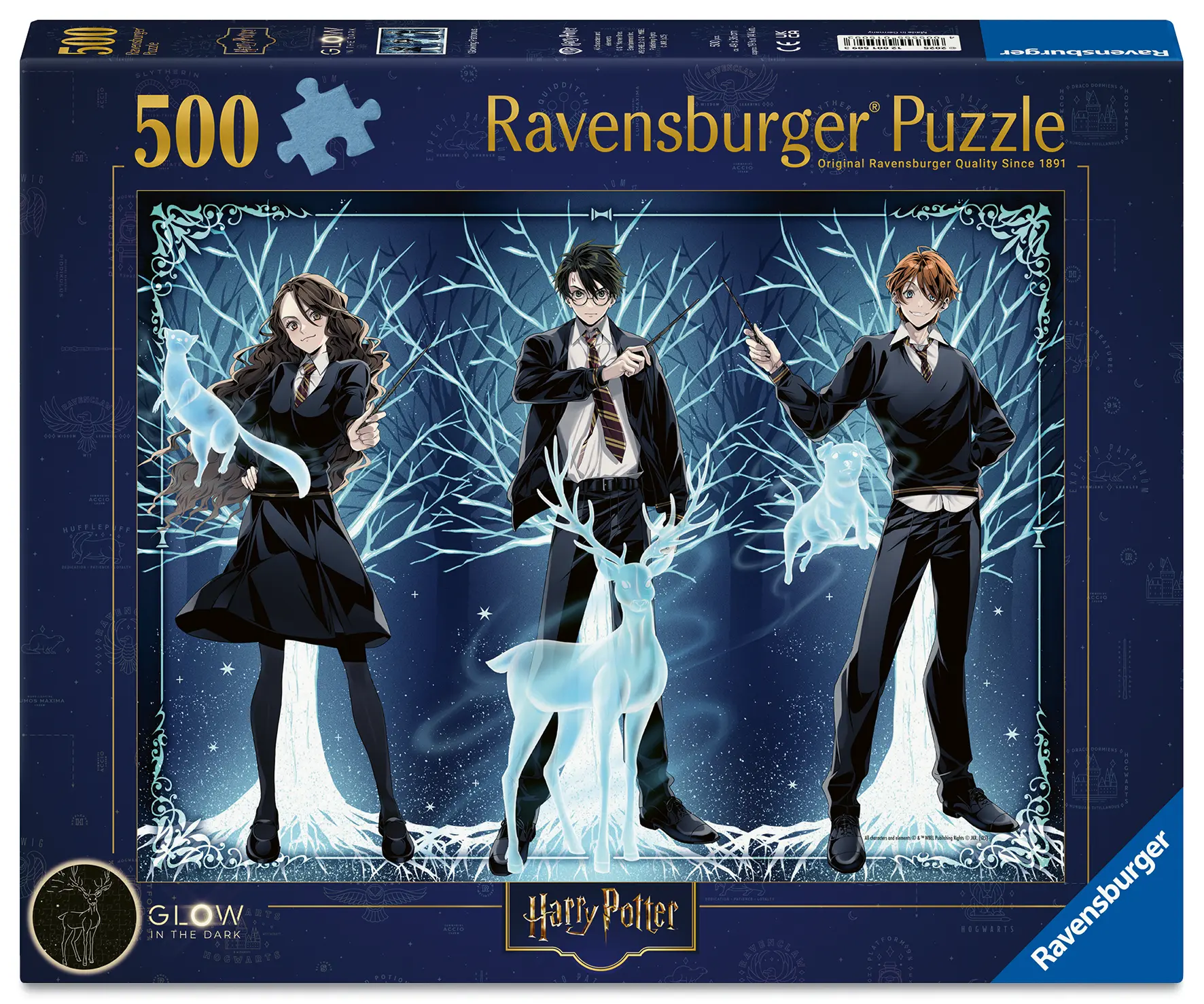Ravensburger | Harry Potter Glowing Patronus | 500 Teile Puzzle