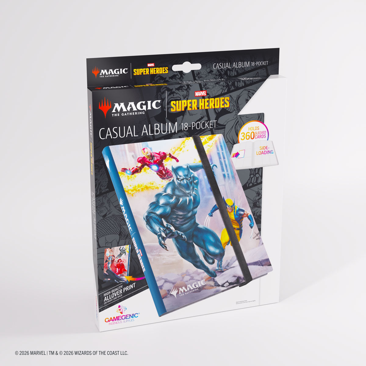Gamegenic | Marvel Super Heroes - Marvel Super Heroes | Binder 18-Pocket