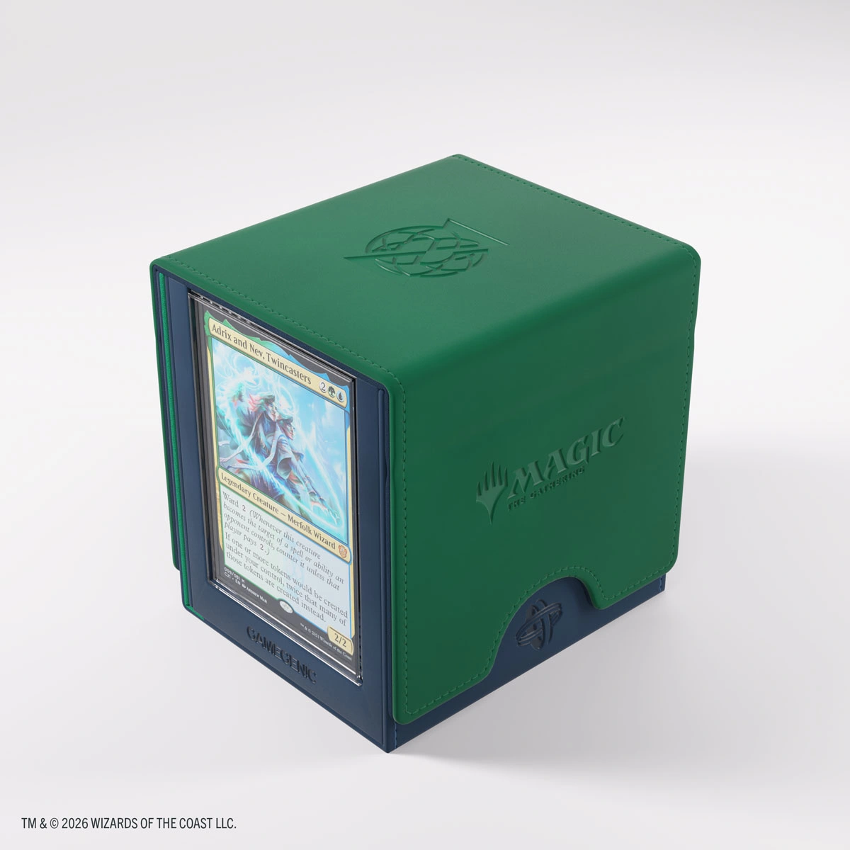 Gamegenic | Secrets of Strixhaven - Blau/Grün | Deckbox Sidekick Plus100+ XL