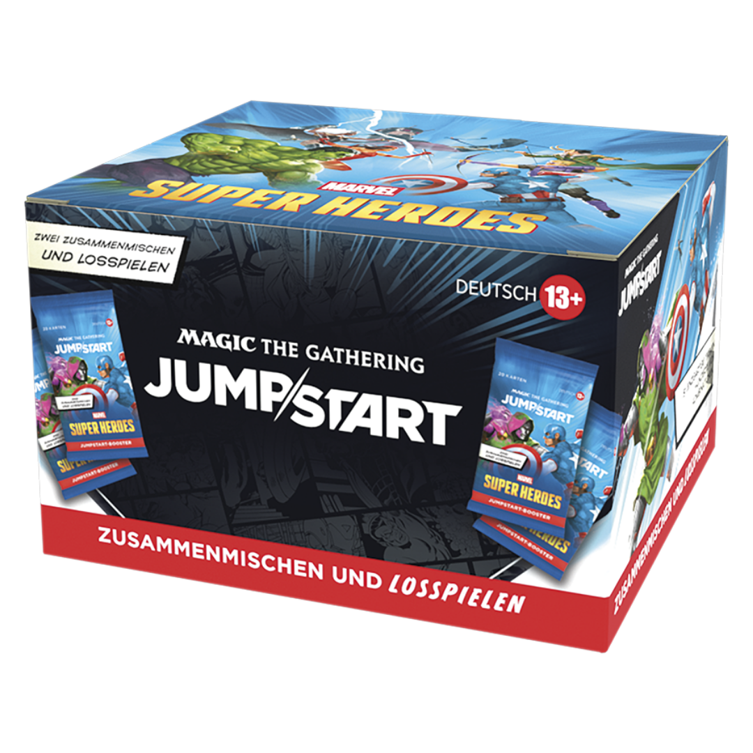 Magic: The Gathering | Marvel Super Heroes | Jumpstart Booster Display (DE)