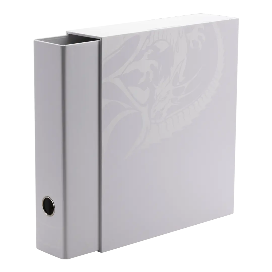 Dragon Shield: Sanctuary Slipcase Binder - White
