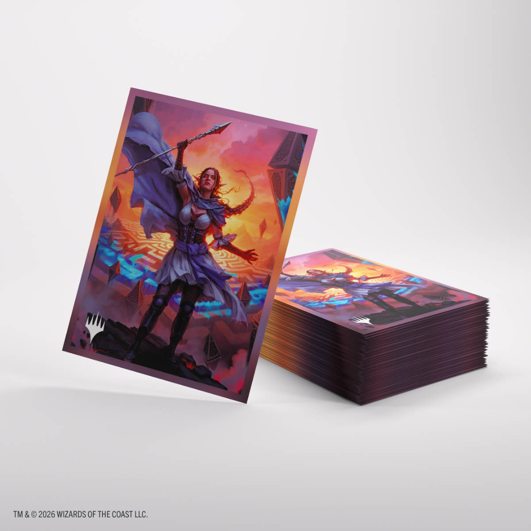 Gamegenic | MTG: Reality Fracture - Nissa, Leyline Tamer | Premium Art Sleeves (105 Stk.)