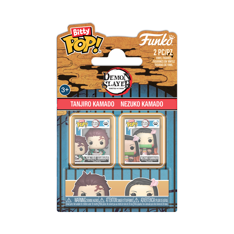 Bitty POP 2 Pack | Tanjiro und Nezuko | Demon Slayer S1
