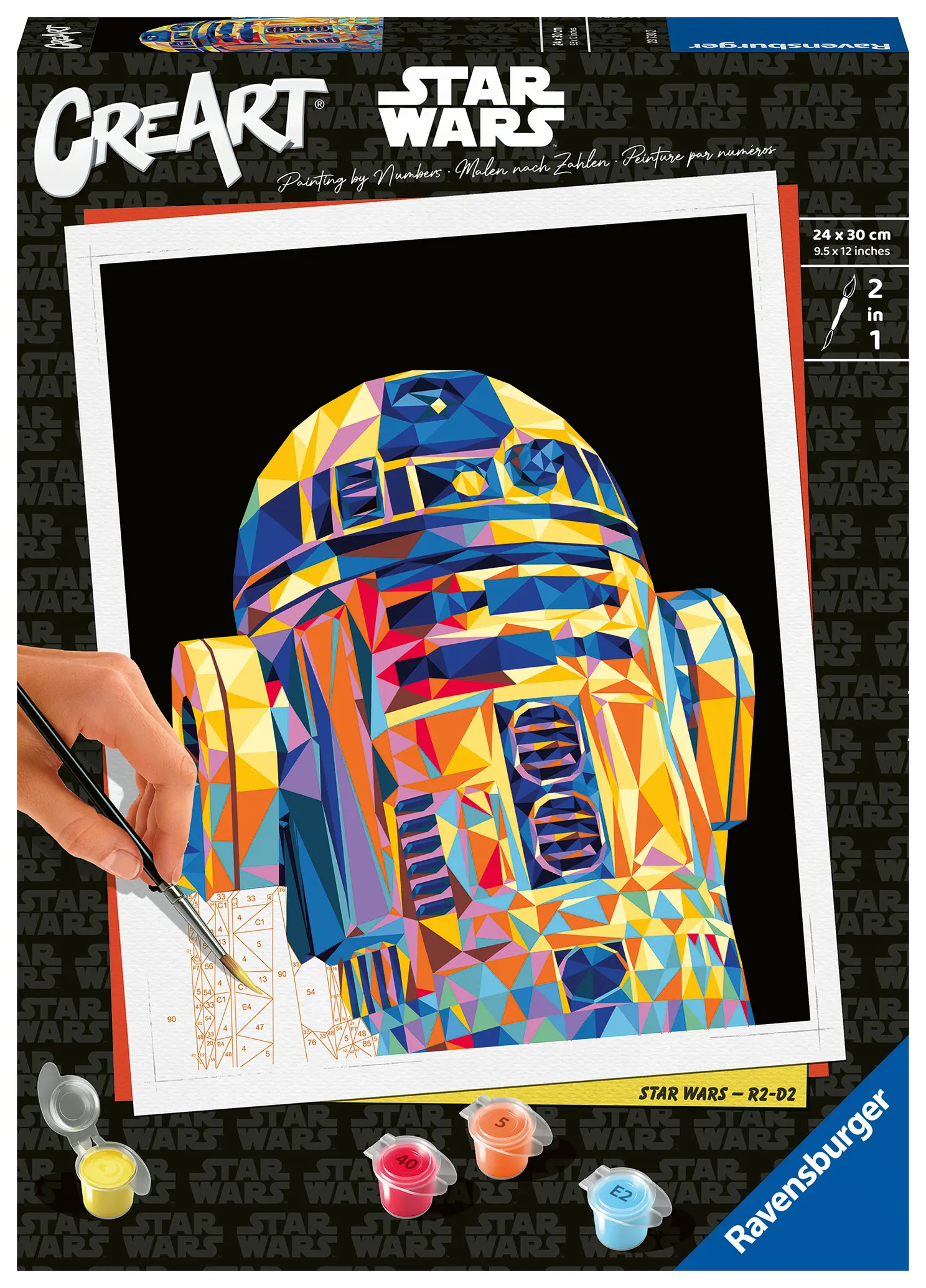 Ravensburger | Star Wars R2-D2 | CreArt Malen nach Zahlen