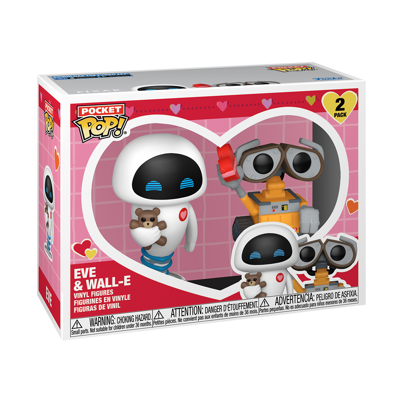 Pocket POP! 2-Pack | Eve & Wall-E | Disney