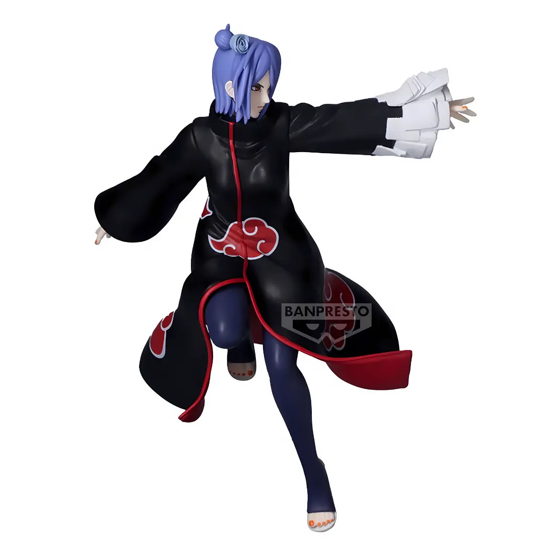 Banpresto: Naruto Shippuden - Konan Vibration Stars Figur (15cm)