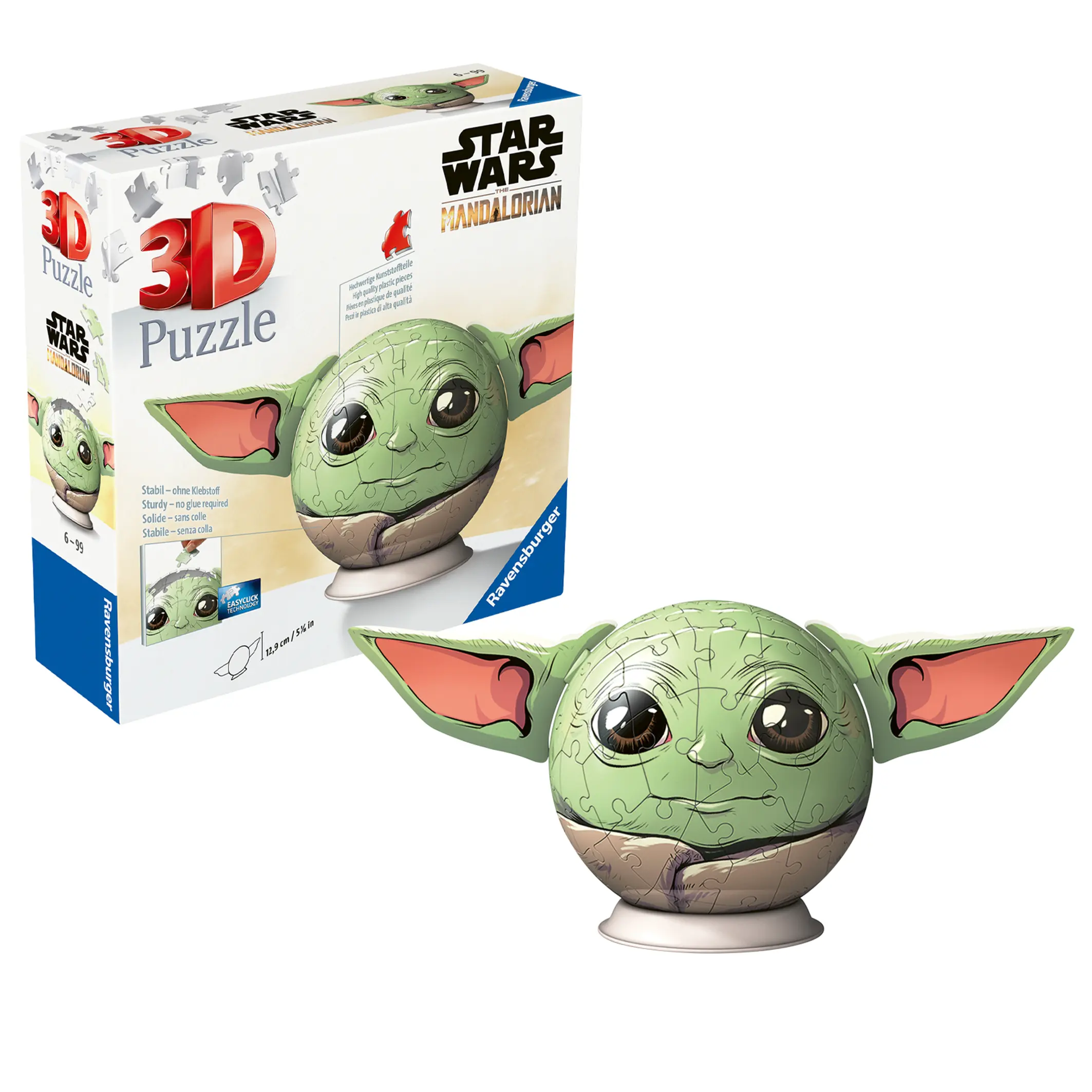 Ravensburger | The Mandalorian Grogu | 3D Puzzleball
