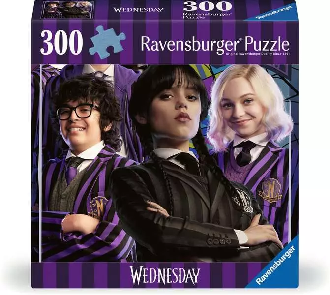 Ravensburger | Wednesday Outcasts Are In | 300 Teile Puzzle