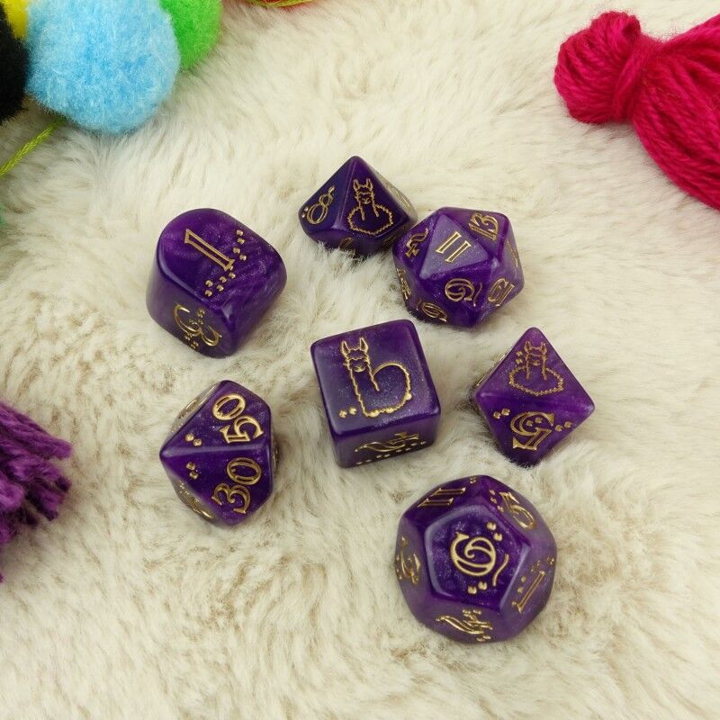 Q Workshop | Zippy | Llama Dice Set