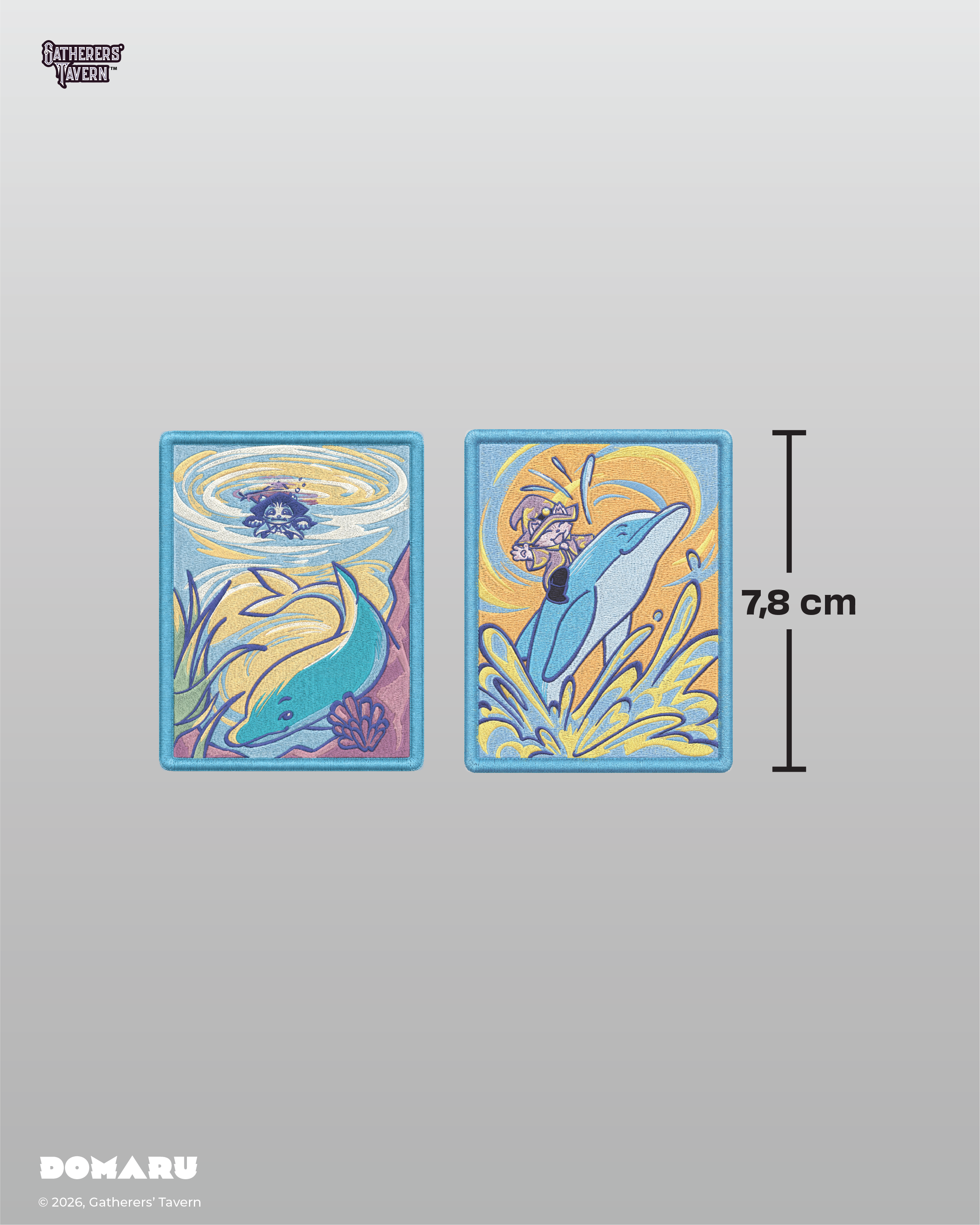 Gatherers' Tavern | Wave Dancer Deco Patch DOMARU | Binder 9-Pocket