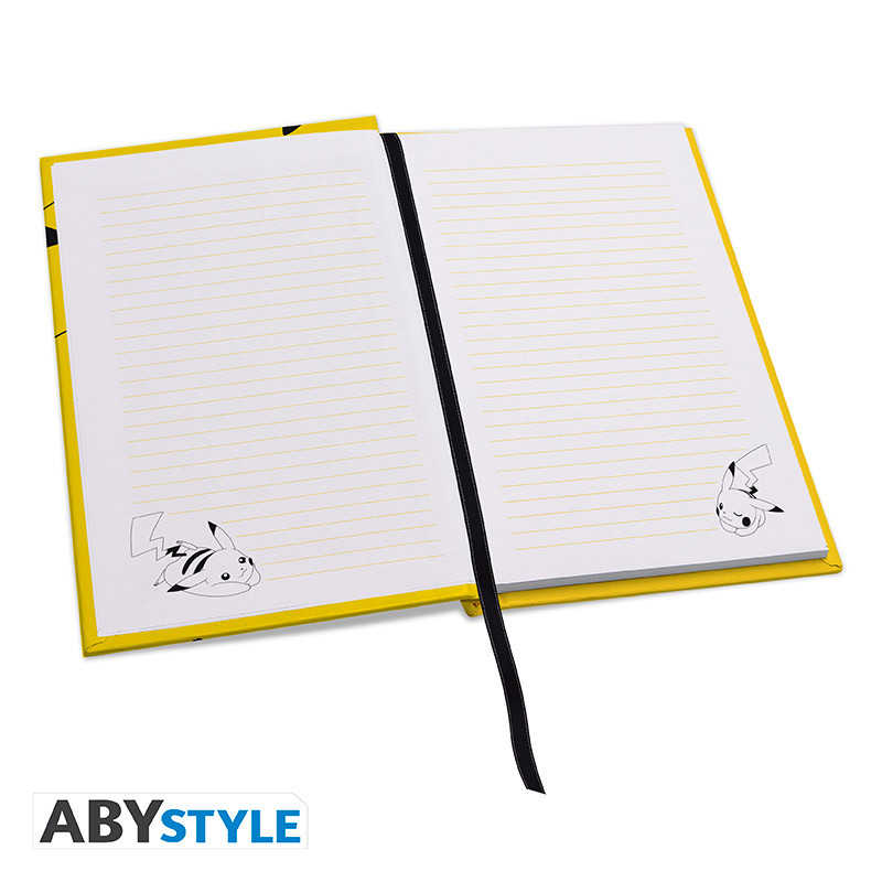 Abysse | Plush Pikachu | Pokémon Premium A5 Notebook