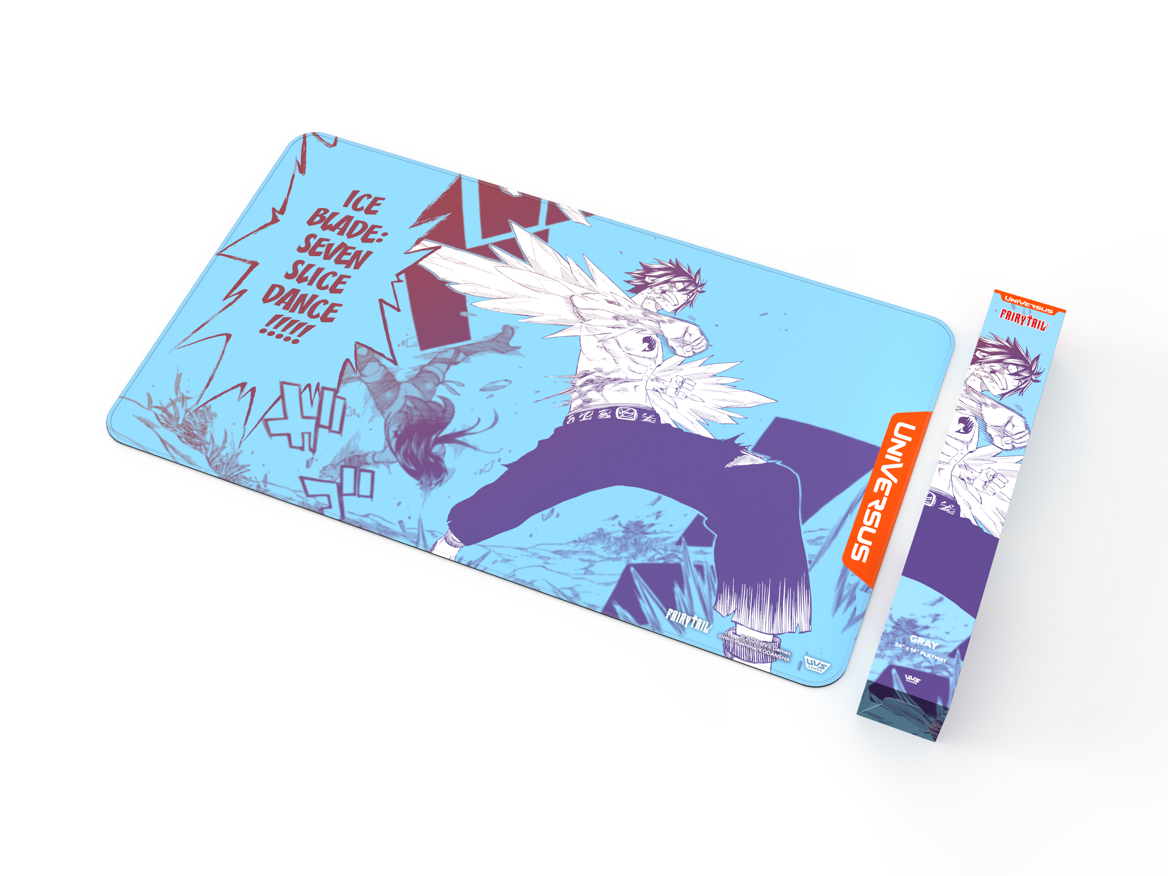 UniVersus TCG | Fairy Tail: All Fired Up! - Gray | Playmat