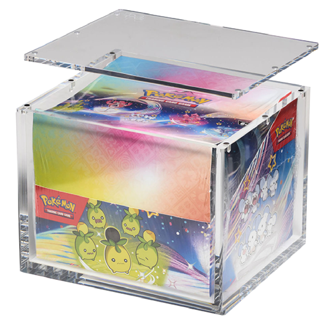 The Acrylic Box | Pokémon Mini Tin Display Case (10 Tins) | Acryl Case